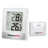 TP200C Wireless Indoor Outdoor Thermometer with Rainproof Sensor, 150m Range, Greenhouse & Garden Temperature Monitor